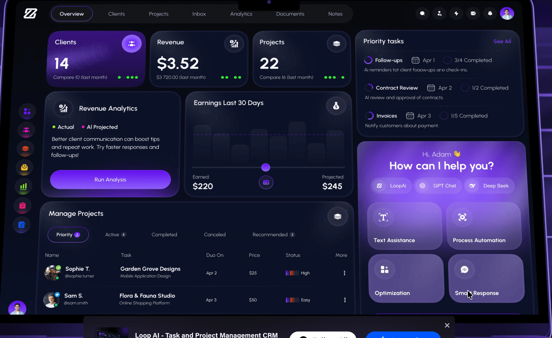 Noor interface showing connected HR workflow context.